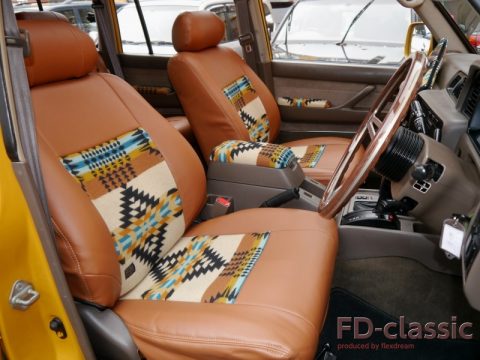 ランクル８０FD-classic×ペンドルトンコラボ　運転席側